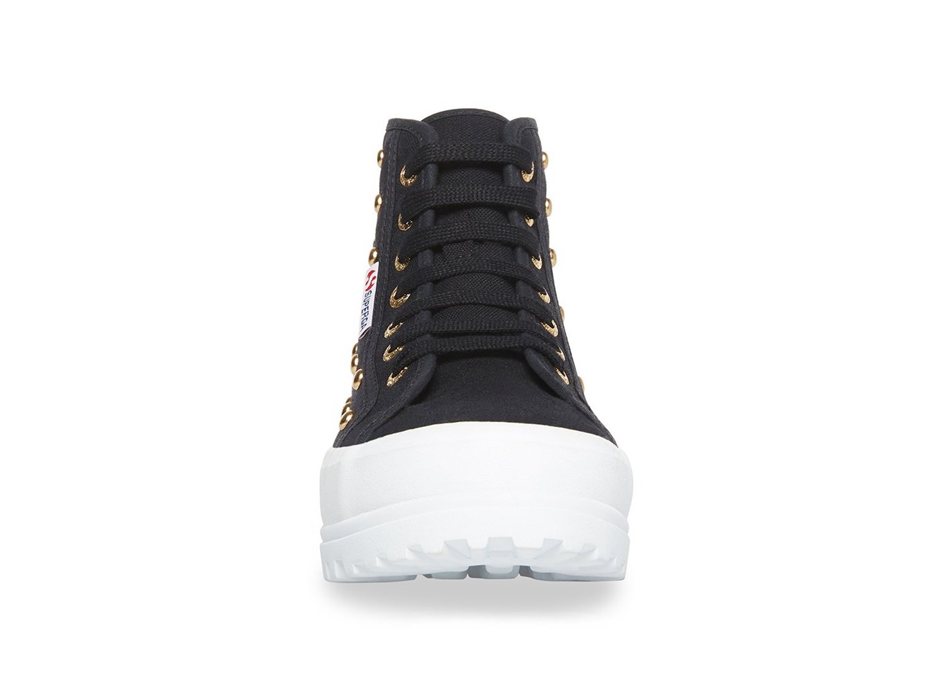 Botas Superga Mujer Negras - 2341 Alpina Studs - 082967TVX